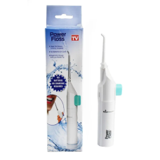 Портативний механічний іригатор SUNROZ Power Floss для додаткового очищення зубів
