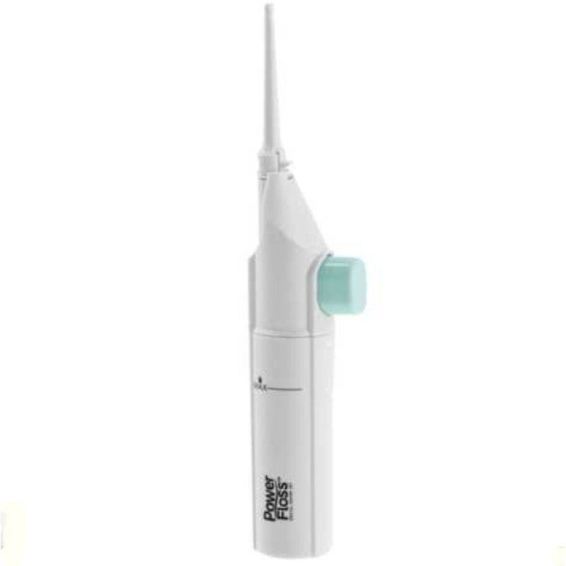 Портативний механічний іригатор SUNROZ Power Floss для додаткового очищення зубів