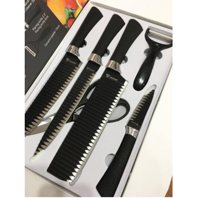 Набір ножів, 6 предметів Knife Set 0238
