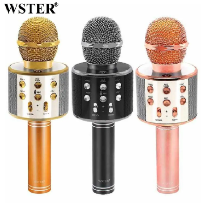 Бездротовий мікрофон караоке Wster Ws-858