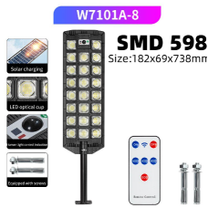 Вулична лампа на сонячній батареї W7101A-8