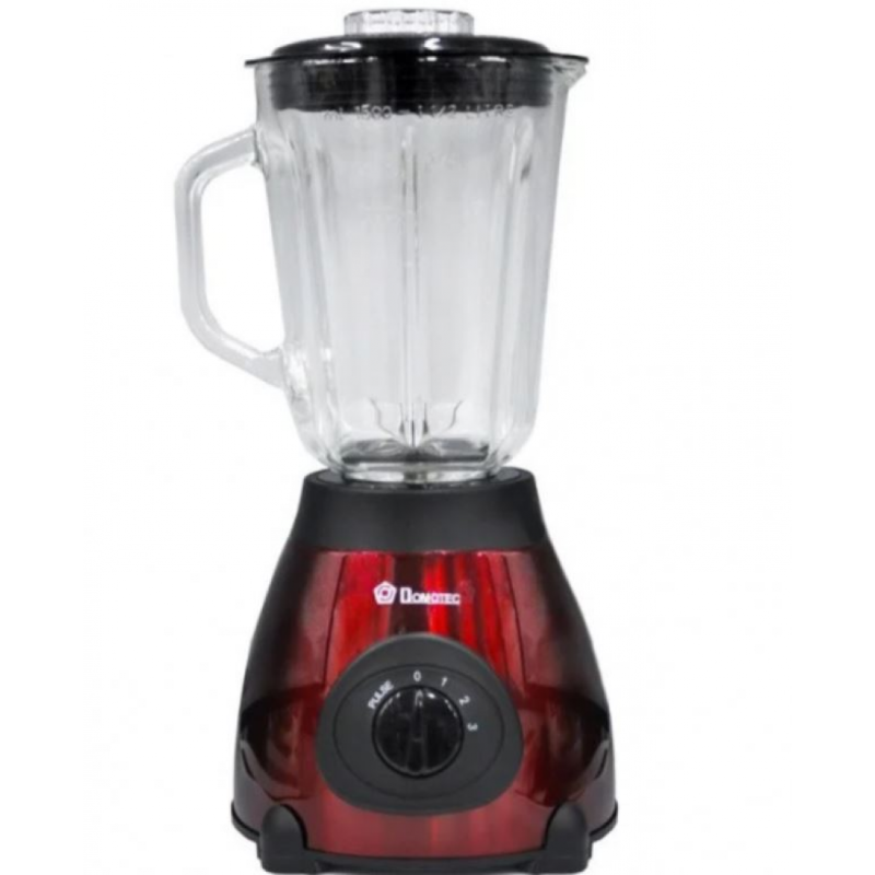 Блендер 2в1 Domotec MS-6611 з кавомолкою (скляна чаша)