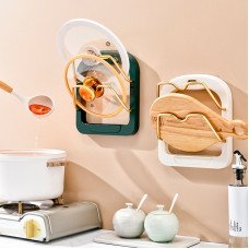Підставка на стіну для кришок kitchen pot cover rack