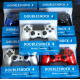 Джойстик провідний Doubleshock4 PS4, провідний геймпад маніпулятор з вібрацією- Замовити за ціною 825 грн.