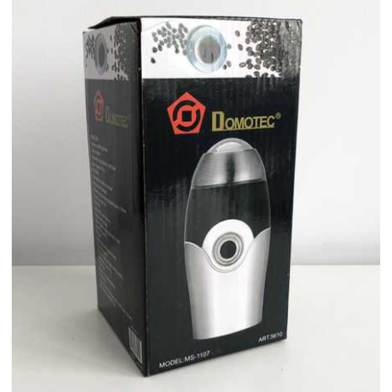 Кавомолка Domotec MS-1107 Сіра (150Вт, 50г)