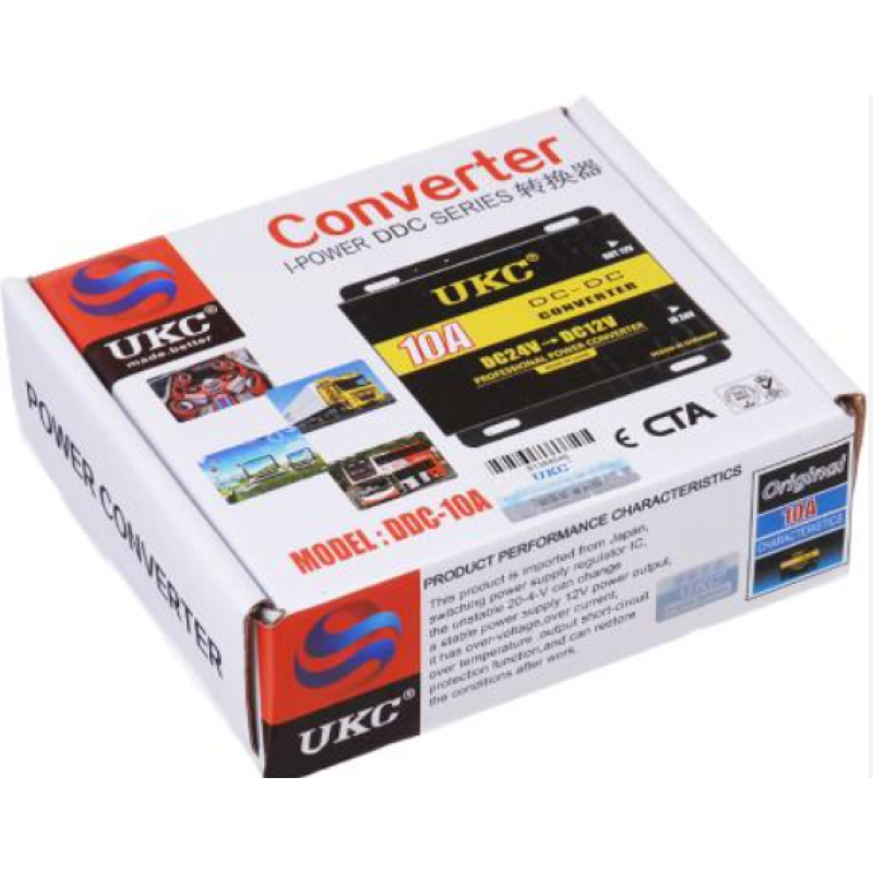 Перетворювач DC/DC 24v-12v 10A