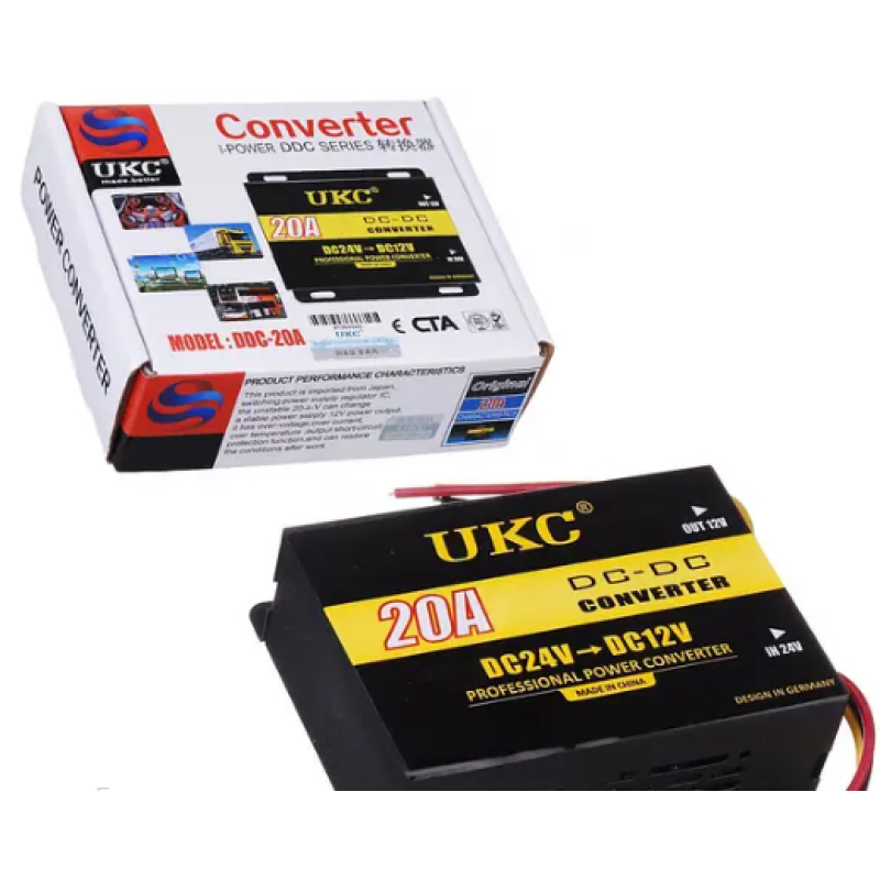 Перетворювач DC/DC 24v-12v 20A