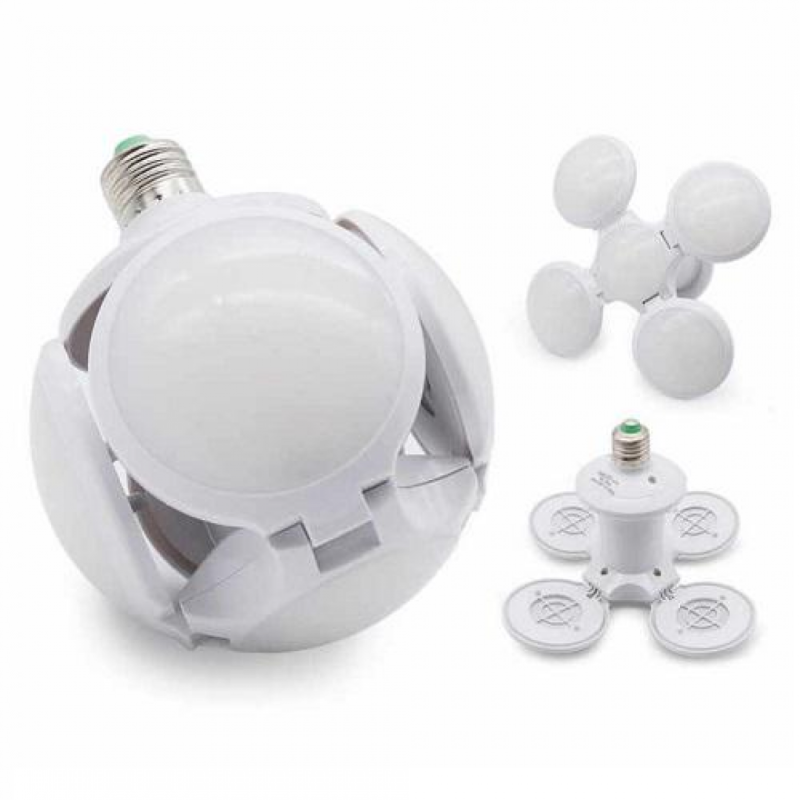Лампочка розкладна LED Football UFO Lamp 40 Вт 220