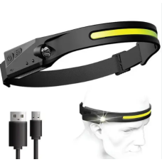 Налобний ліхтар BL G28 XPE+COB USB CHARGE 8093