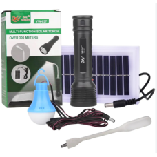 Ліхтарик ручний BL YW-037 + bulb + solar 8409