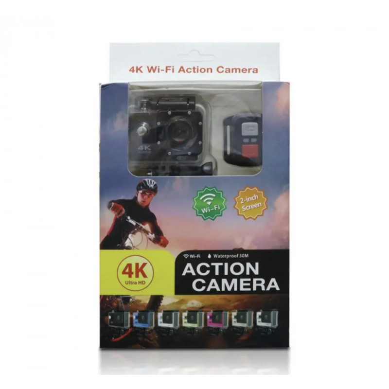 DVR SPORT Екшн камера з пультом S3R remote Wi Fi waterprof 4K