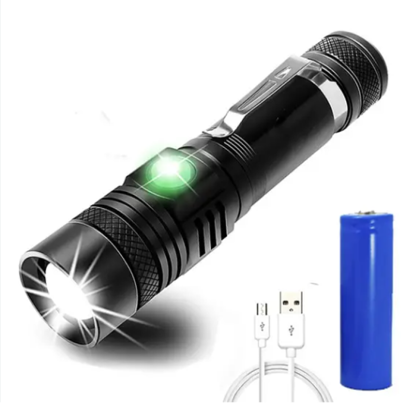 Ліхтарик ручний BL 611 -P50 18650 battery POLICE 6988