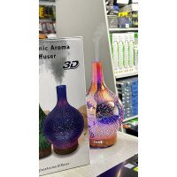 Увлажнитель воздуха в форме стеклянной вазы 7 color options