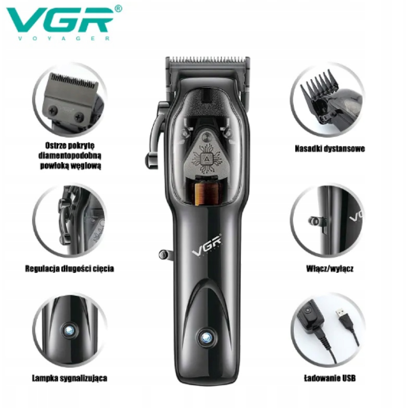 Машинка для стрижки волосся VGR V 653