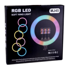 Кільцева LED лампа RGB MJ45 45cm