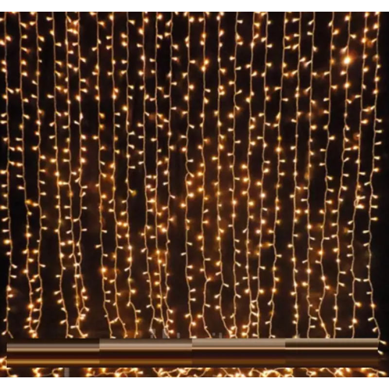 Xmas гирлянд (Водопад 3M*2M) 360LED WW-3 Теплый белый 7273- Замовити за ціною 938 грн.
