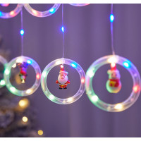 Xmas штора Кільця з фігурами 3mx70cm 110L М 8182