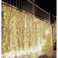 Xmas гірлянда LED (Водоспад 3M*2M) 320-WW Теплий білий 3840