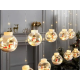Xmas гирлянда микс 4 вида 200L W-1 Copper curtain ball lamp W белый 3M*1.5M 8076