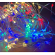 Xmas гирлянда 300L (Copper) на медной проволоке (Капля росы) Конский хвост M Мультицветная 3M 7266