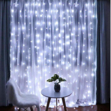 Xmas гірлянда LED (Водоспад 2M*2M) 200-W-2 Біла 7593