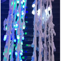 Xmas гірлянда LED (Водоспад 3M*1.5M) 240-W-2 Білий 7597