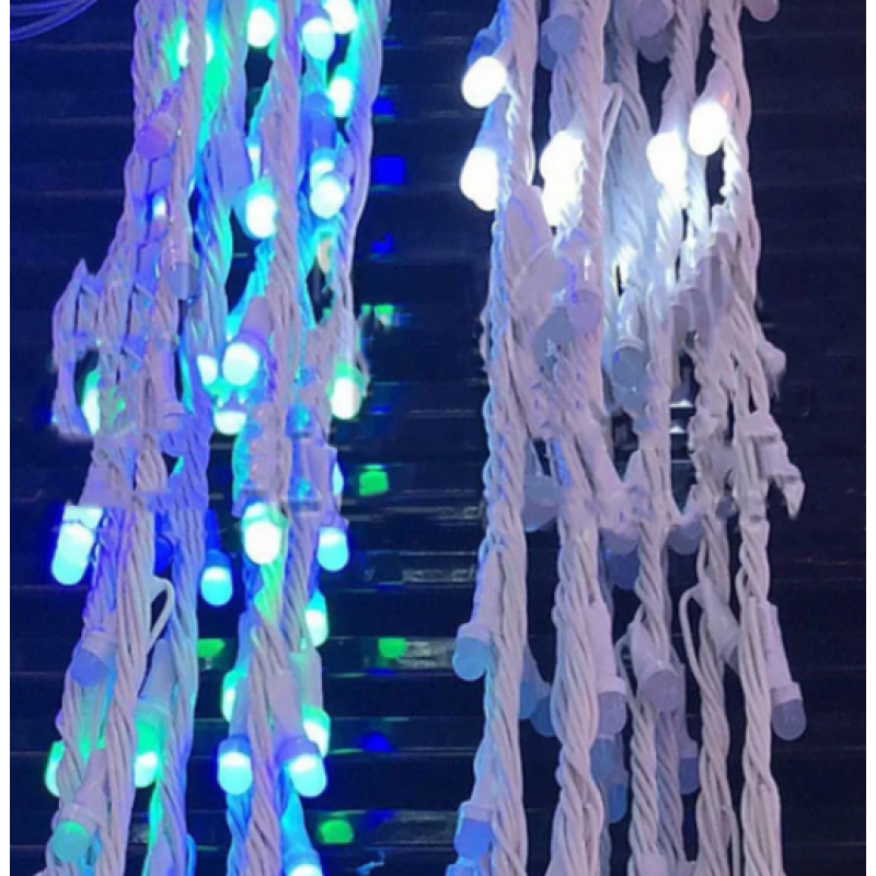 Xmas гирлянда LED (Водопад 3M*1.5M) 240-W-2 Белый 7597- Замовити за ціною 633 грн.