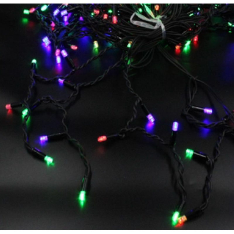 Xmas гірлянда LED 120 3.3Line Short curtain(Бурпурки/Бахрома) M-2 Мультицветна 5M Вул.+сої Чорні 7235- Замовити за ціною 1116 грн.