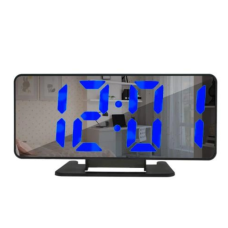 Годинник настільний VST 888-5 дисплеєм 7.5 дюймів/синім підсвічуванням/ датчиком температури та датою