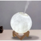 Зволожувач повітря нічник Місяць 3D Moon Lamp ультразвуковий