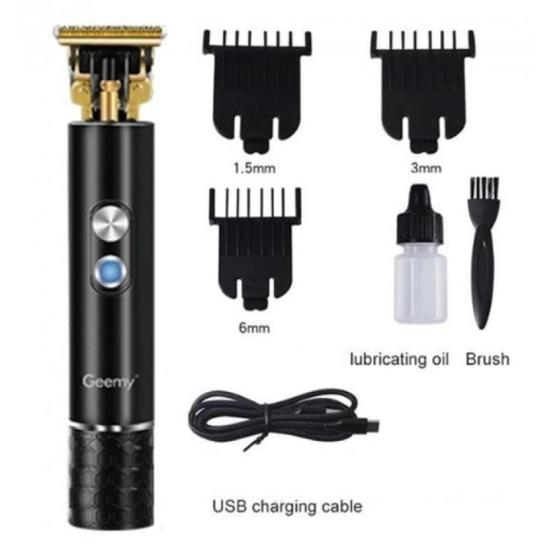 Тример для стрижки, окантувальна GM-6605 USB зарядка