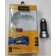Автомобильное зарядное устройство С-01 38W FAST CHARGE (USB-A-QC 3.0 5V-3A 9V-2A 12V-1.5A Type-C )