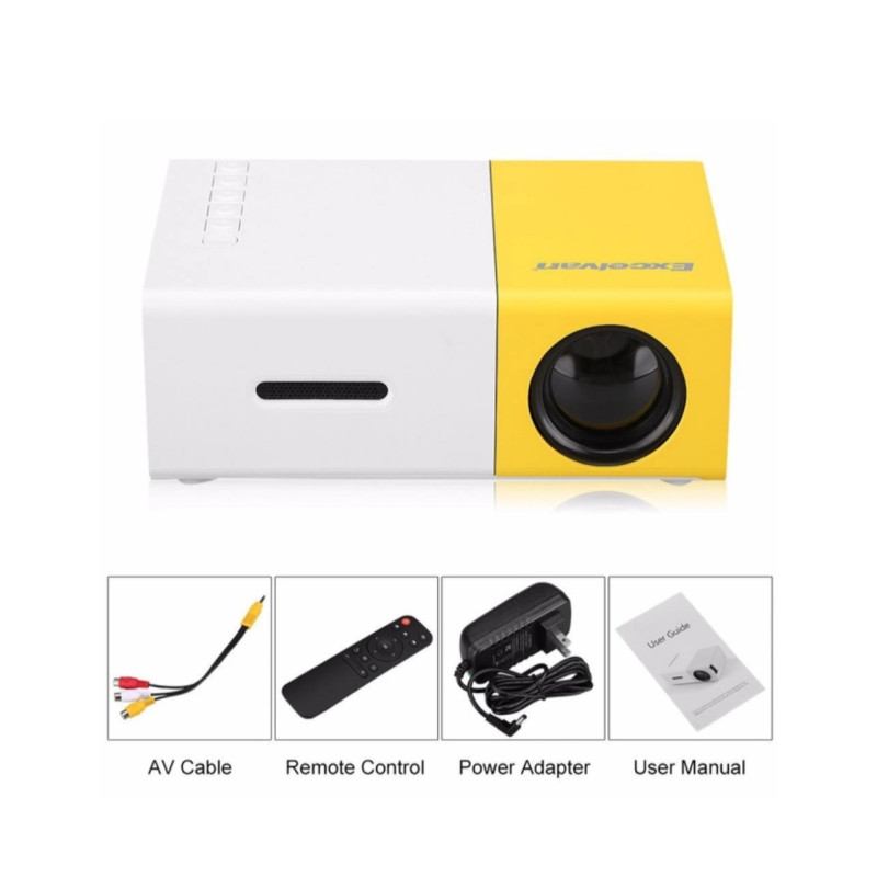 Проектор Led Projector Excelvan YG300 мультимедійний