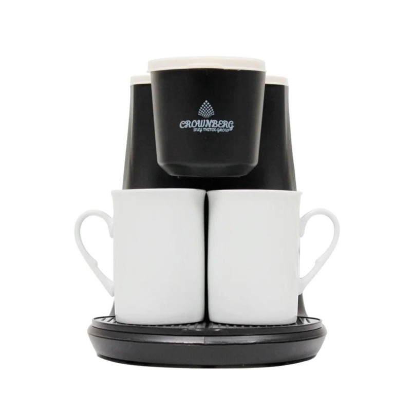 Капельная Кофеварка Crownberg Cb-1568 500 Вт + 2 Чашки- Замовити за ціною 674 грн.
