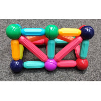 Магнітний конструктор Magnetic Sticks&Balls 26 паличок та 10 кульок