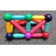 Магнітний конструктор Magnetic Sticks&Balls 26 паличок та 10 кульок