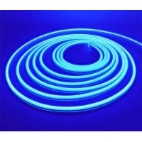 Лента Силиконова LED NEON Синяя 5M Blue 12V-220V 0740