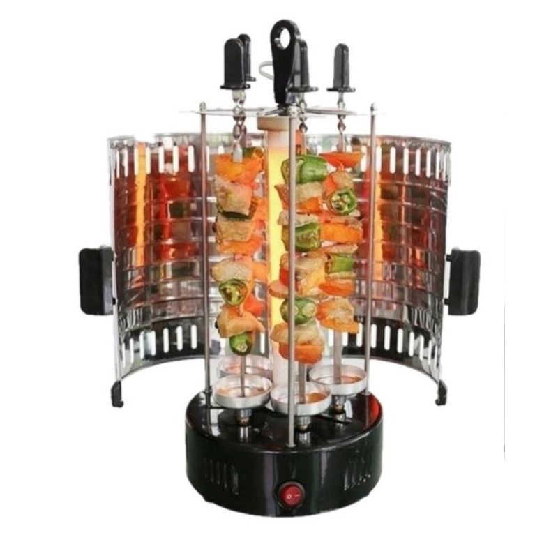 Електрошашличниця на 6 шампурів Domotec MS-7781 1000W, BBQ