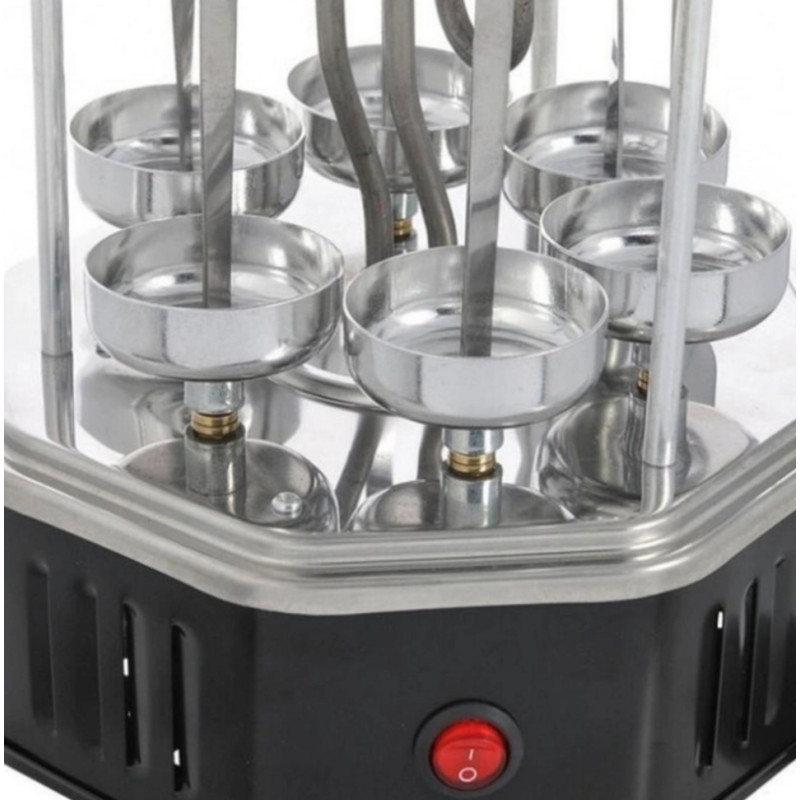 Електрошашличниця на 6 шампурів Domotec MS-7781 1000W, BBQ