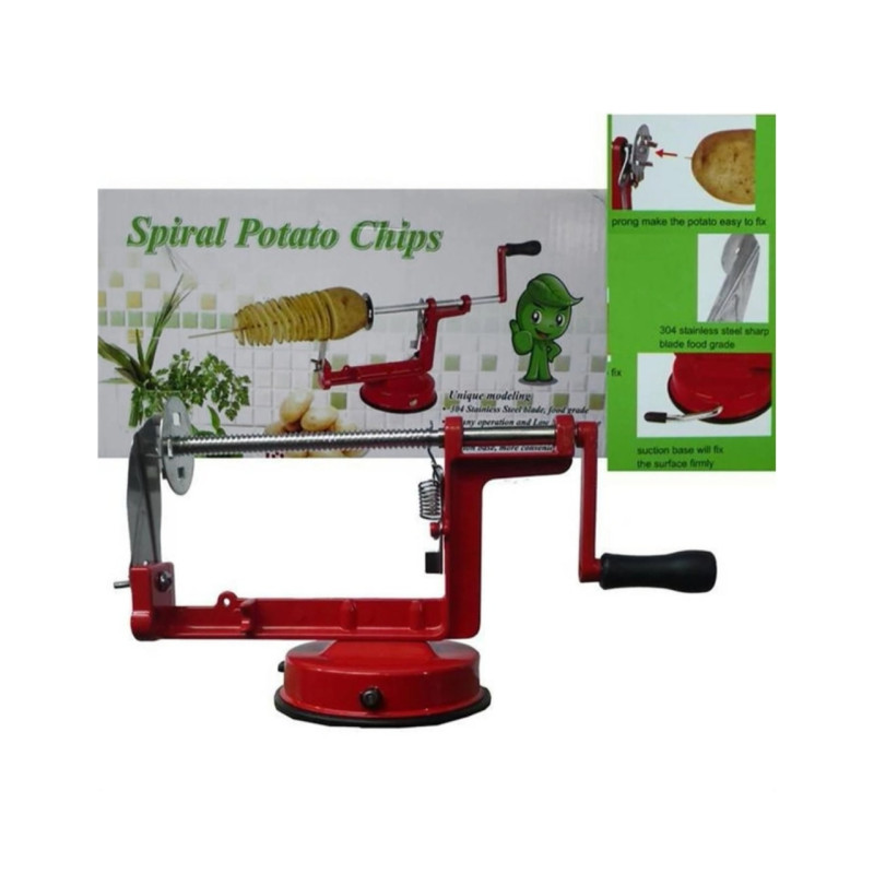 Машинка для нарізки картоплі спіраллю Spiral Potato Slicer