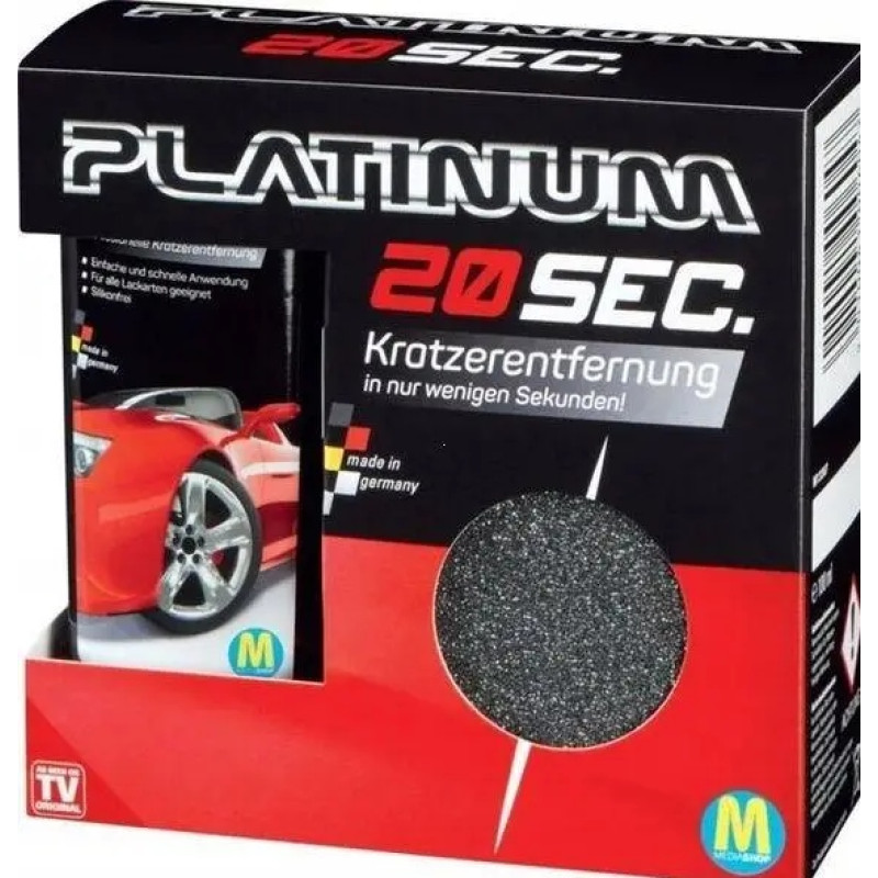 Паста для видалення подряпин з автомобіля Platinum 20 sec