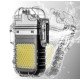 Запальничка спіральна USB та Led ліхтарик 9258
