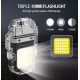 Зажигалка спиральная USB и Led фонарик 9258