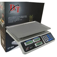 Ваги торгові 50kg*4v D&T SMART DT-809
