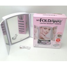 Настільне дзеркало з підсвічуванням Led Mirror my fold away