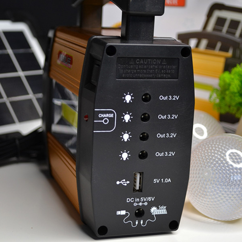 Портативная солнечная автономная система YOBOLIFE Solar 367- Замовити за ціною 957 грн.