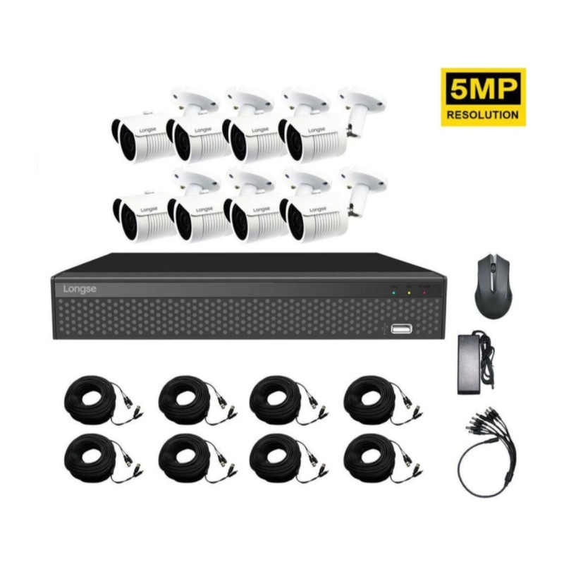 Рег+ Камери DVR KIT 945 8ch Gibrid набір на 8 камер