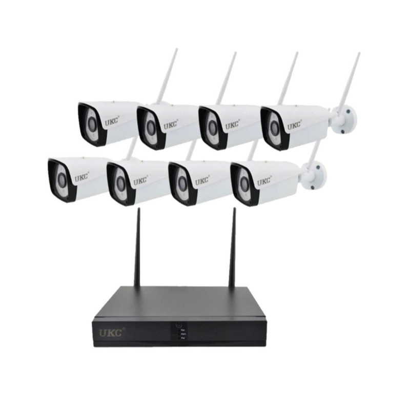 Рег+ Камери DVR KIT 6678 WiFi 8ch набір на 8 камер