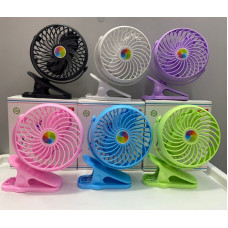 Вентилятор із акумулятором, на прищіпці, Mini Fan 2628-10