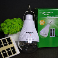 LED Лампа портативна із сонячною панеллю AS-903